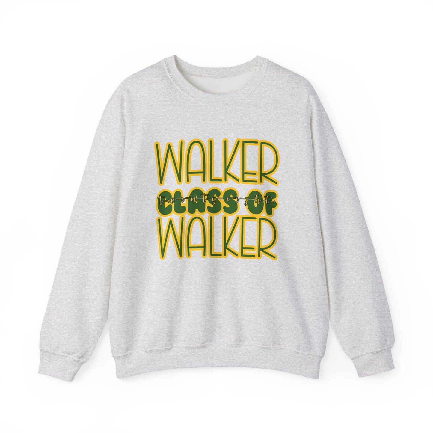 Copy of Class of 28 Crewneck Sweatshirt, Walker, Louisiana, Wildcats, Stacked Walker