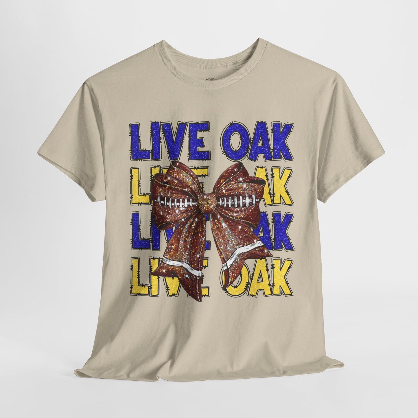 Live Oak Eagles Football Tee, Unisex Cotton Shirt, Sports Fan Apparel, Game Day Outfit, Team Spirit Clothing