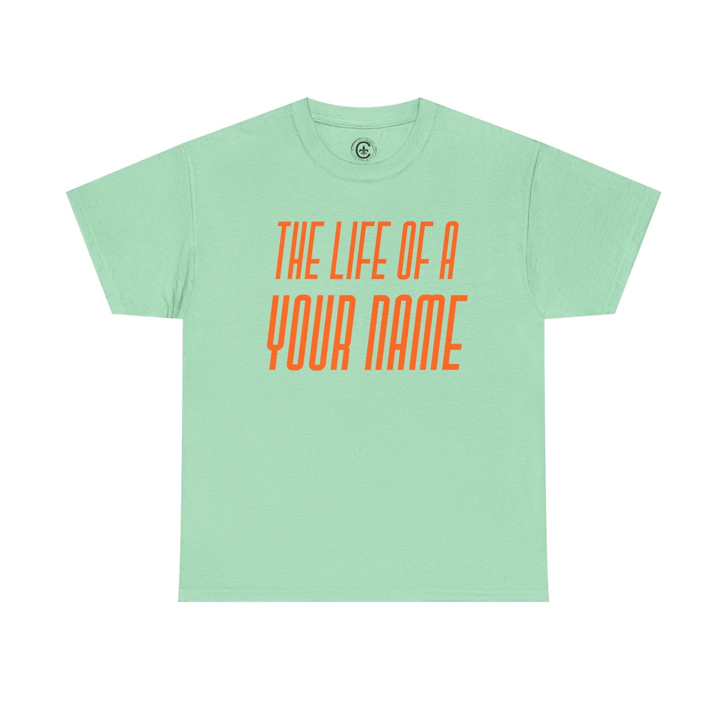 Personalized The life of a (whatever name you want) Tee - Unisex Heavy Cotton T-Shirt, Music Lover Shirt, TS12 12 Swiftie