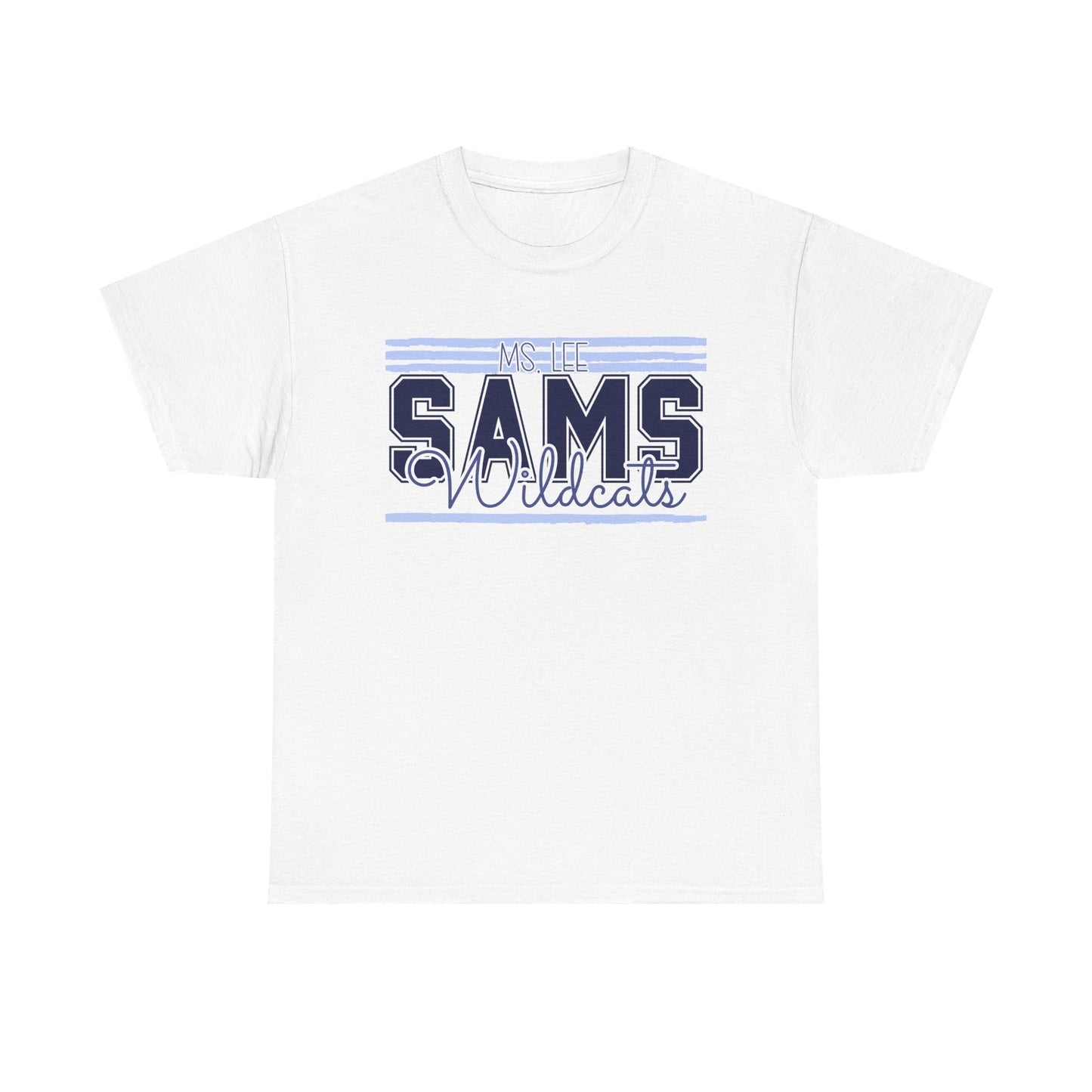 Personalized, SAMS Wildcats, St Amant Middle School, Team Spirit, Unisex Tshirt, Add your name