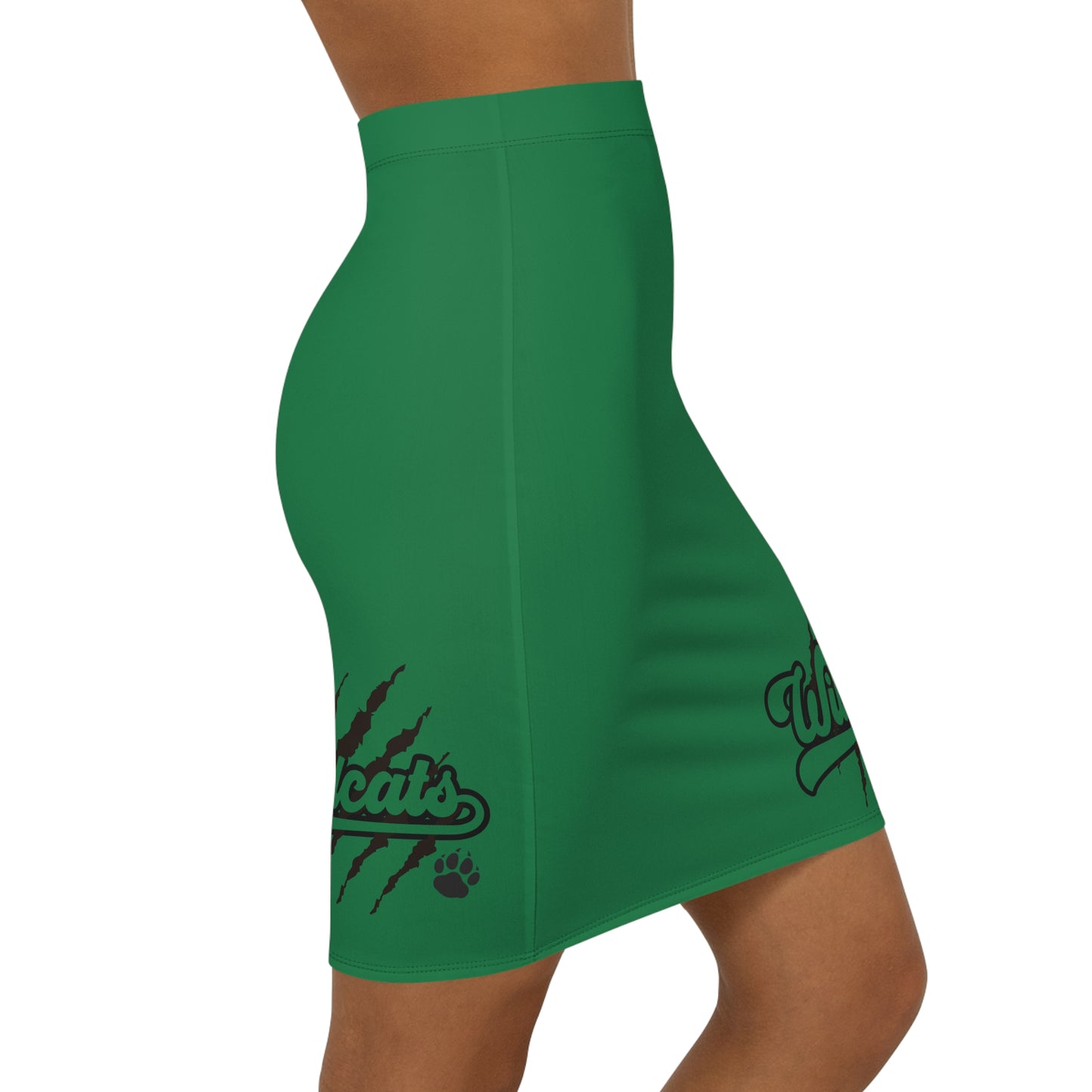 Wildcats Women's Pencil Skirt, Stylish Skirt, Fun Night Out, Go Cats Go