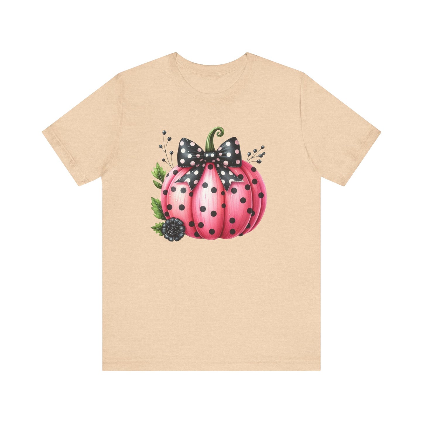 Pink, Black, Dot, Pumpkin, Breast Cancer Month, Halloween, Pink Halloween, Fun, Cute, Stylish