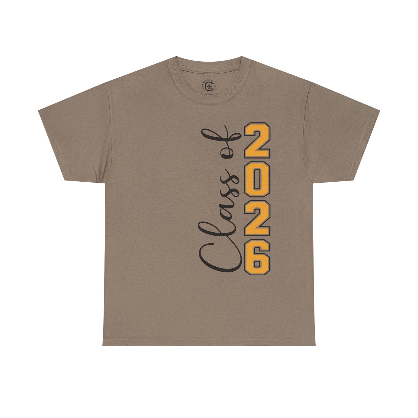 Class of 2026 Unisex Heavy Cotton Tee, Graduation Gift, School Spirit Shirt, Senior Tee, Casual Wear