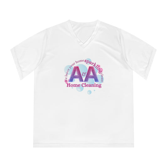 A&A, Original Logo on a 3rd V neck, Team365