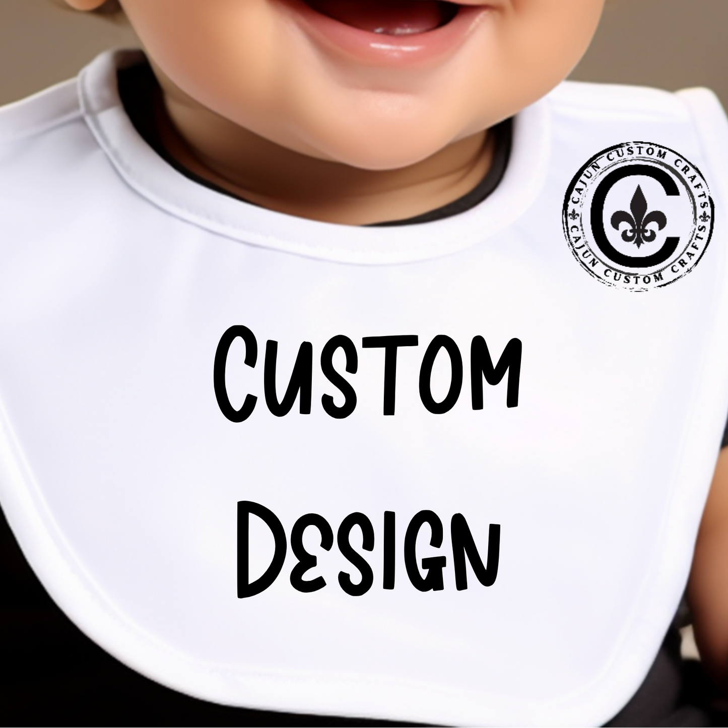Personalized, Custom Design Bib