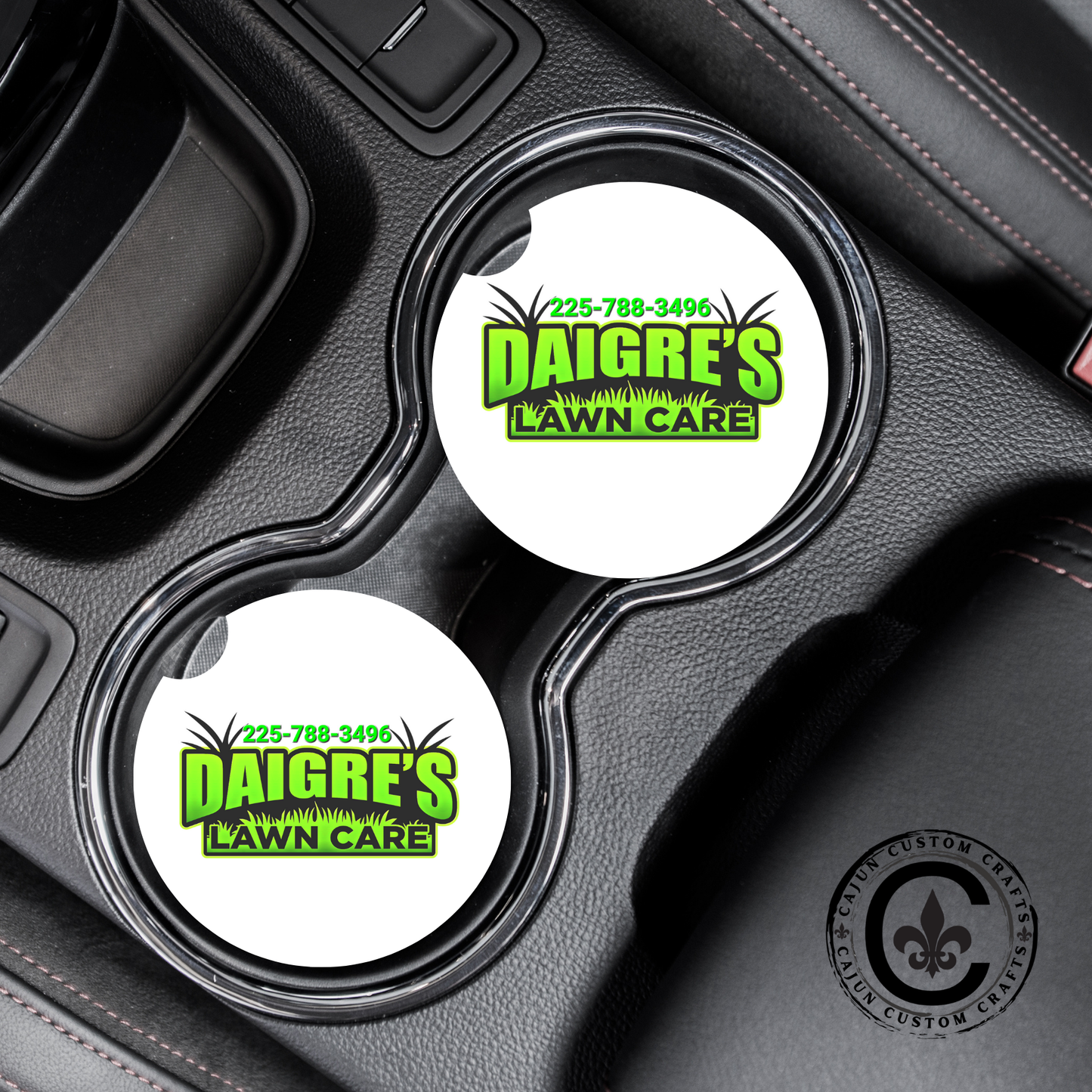 Daigre's Lawn Car Coasters