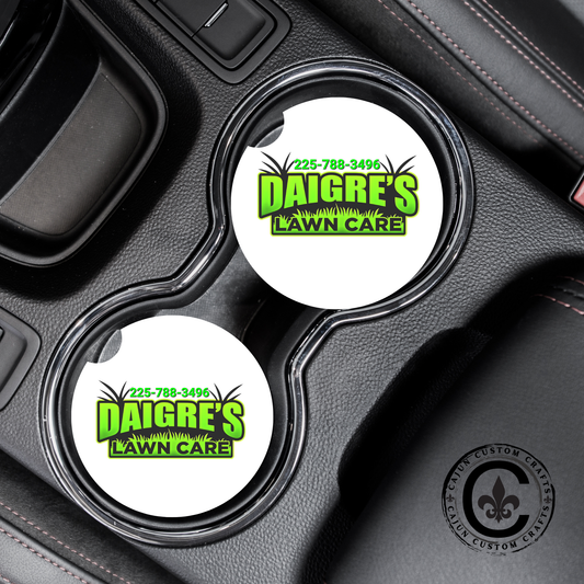 Daigre's Lawn Car Coasters