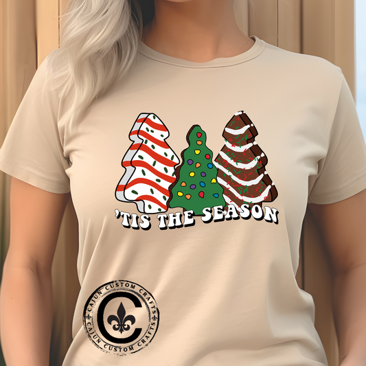 'Tis the Season, Lil Debbie, Little, Christmas Tree, Cakes, Brownies, Food Tshirt