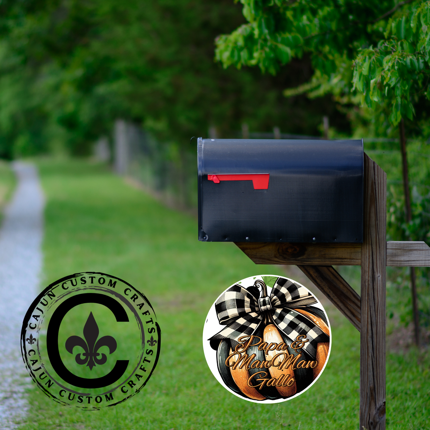 Personalized Mailbox Signs, Double Sided, UV Resistant (you can also use these on the door, and inside decor too)