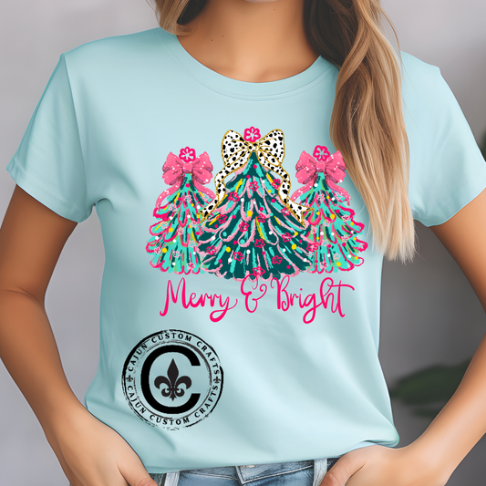 Merry and Bright Christmas design