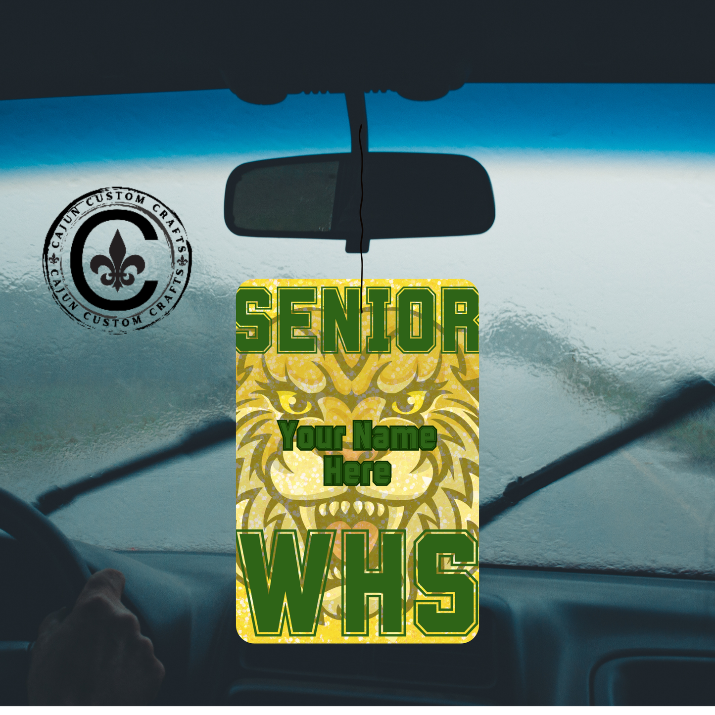 Personalized Custom Designed car Freshener