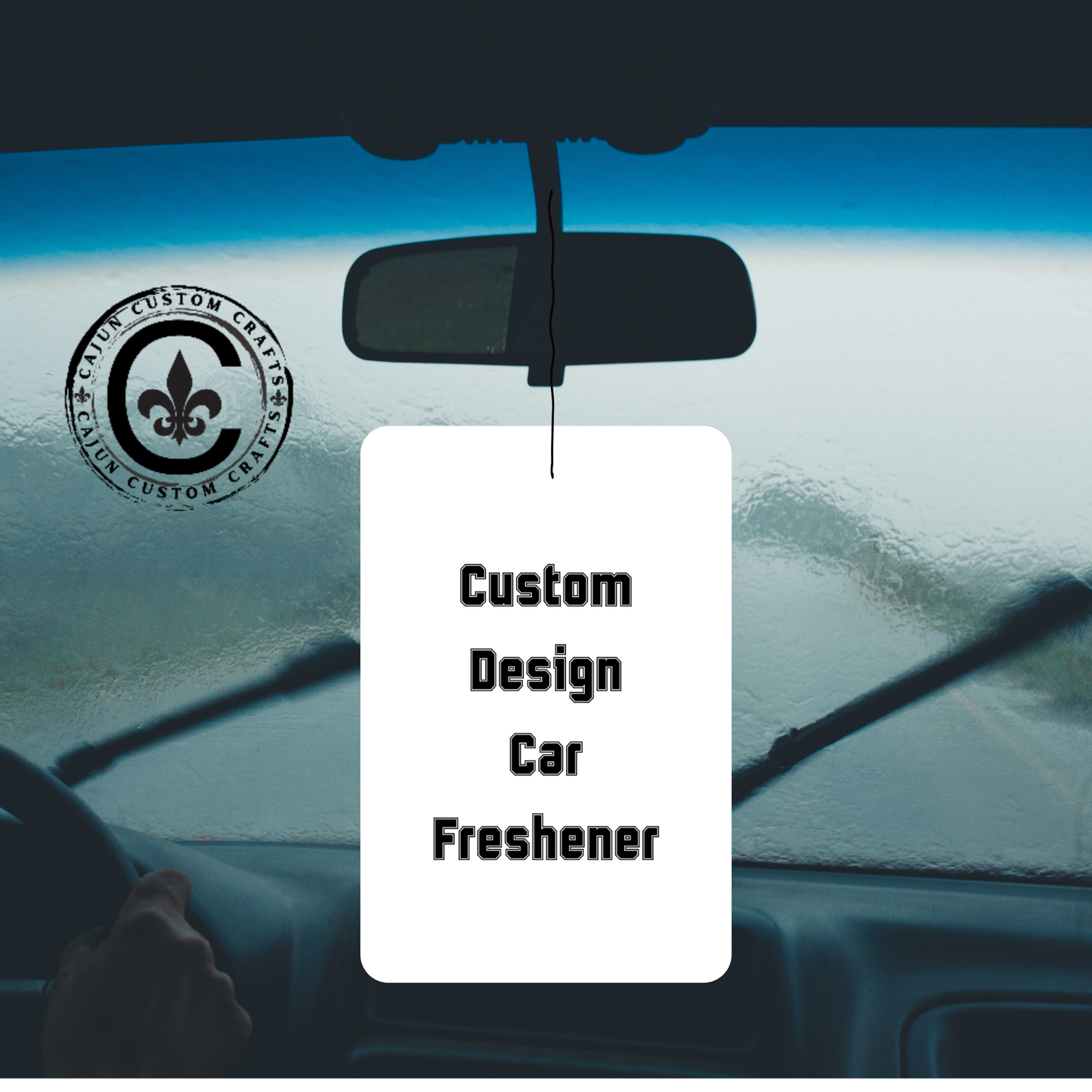 Personalized Custom Designed car Freshener