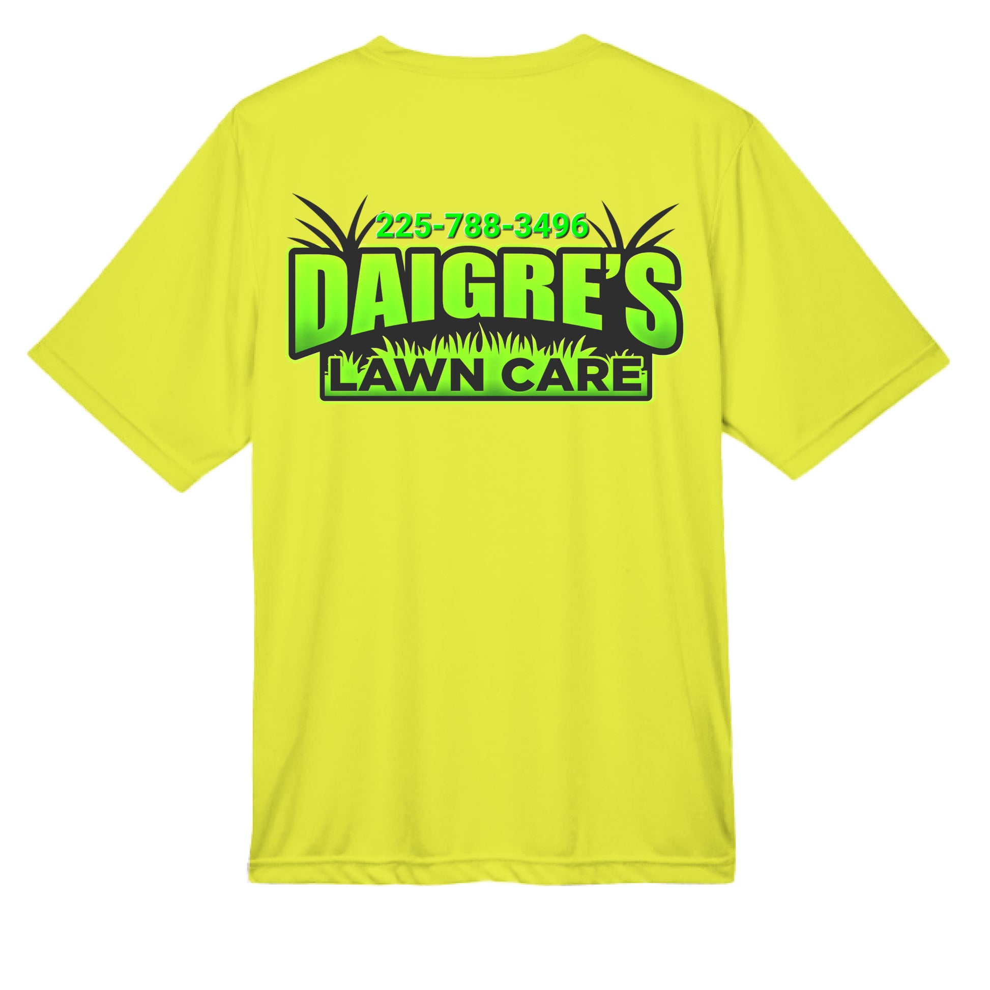 SAFETY YELLOW - BACK