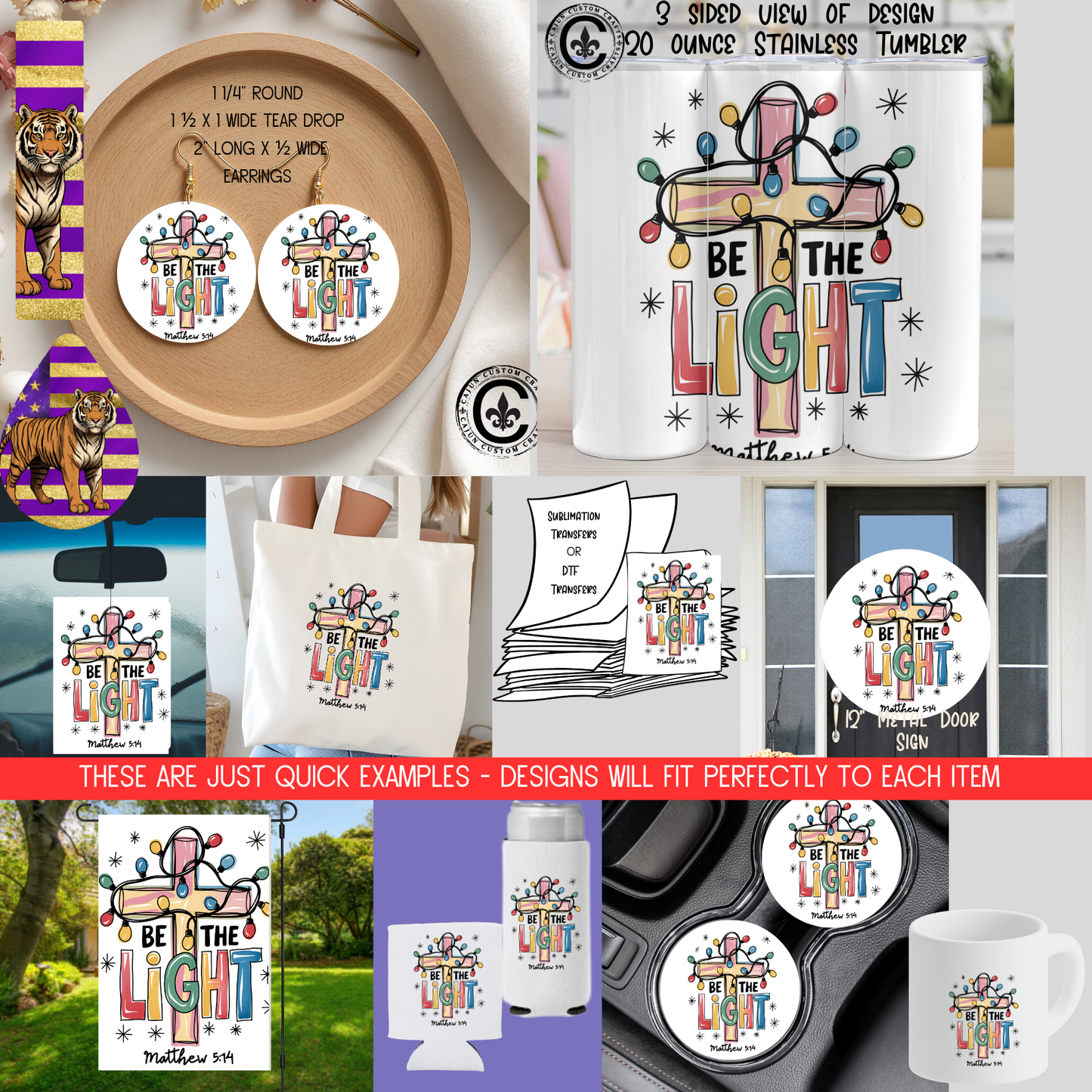 Be the Light, Cross, Matthew 5:14