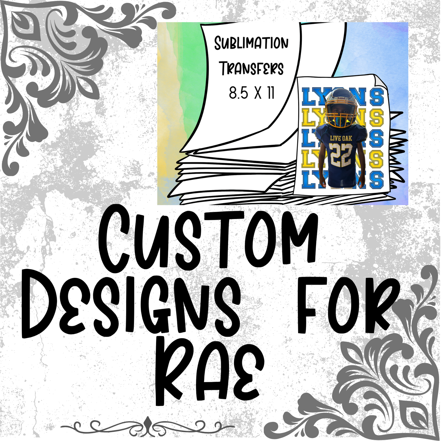 Custom Designs for Rae