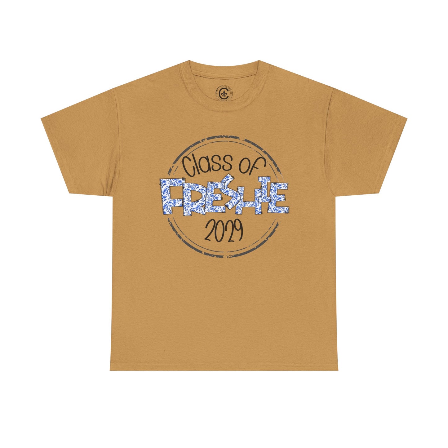 Freshie Class of 2029 Heavy Cotton Tee, Graduation Shirt, Unisex T-Shirt, School Spirit Wear, Freshman Celebration