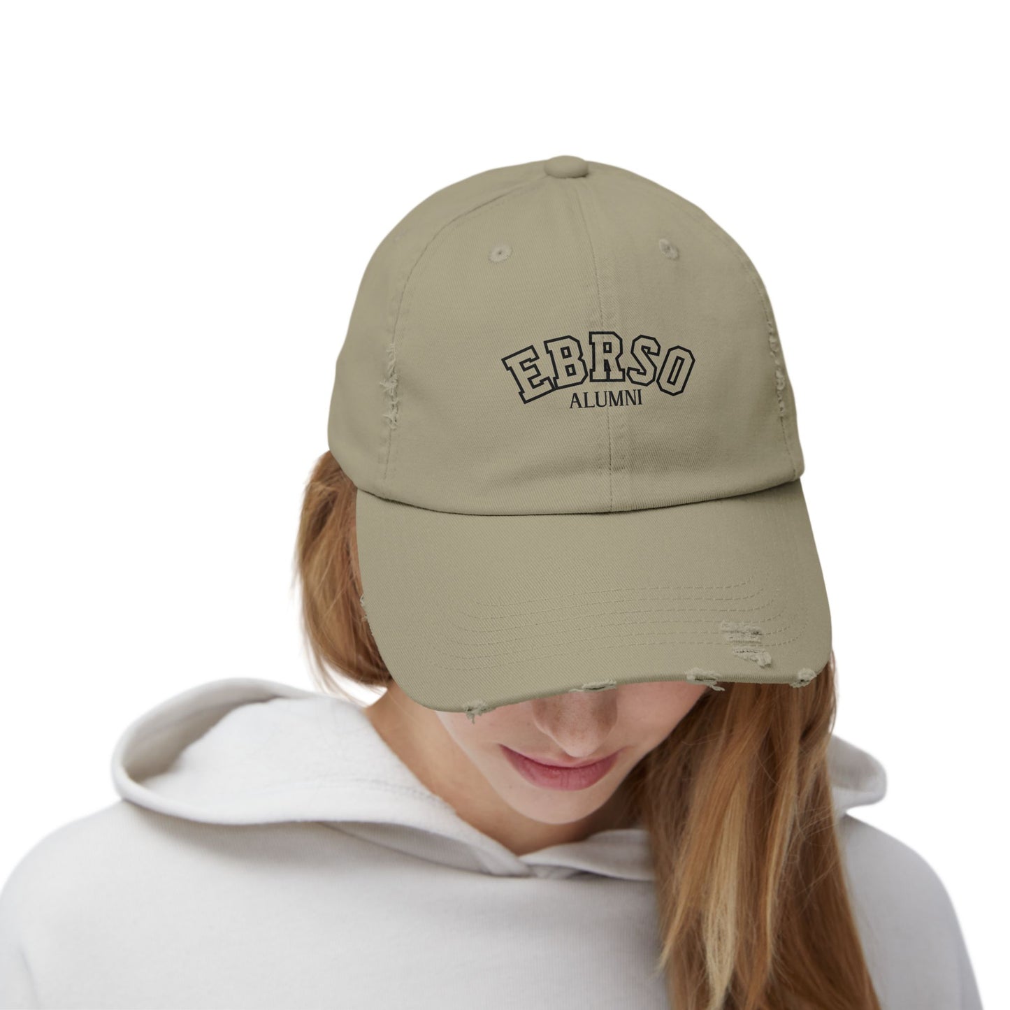 EBRSO Alumni Cap, Distressed Unisex Baseball Hat, Perfect Gift for Law Enforcement Retirees,