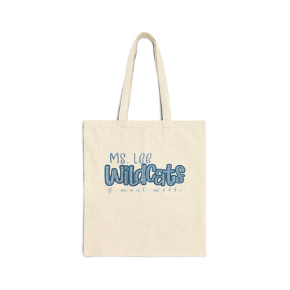 Personalized St Amant Middle Wildcats Tote Bag, Eco-Friendly Shopping Bag, Custom Canvas Bag, School Spirit Tote, Gift for Teachers