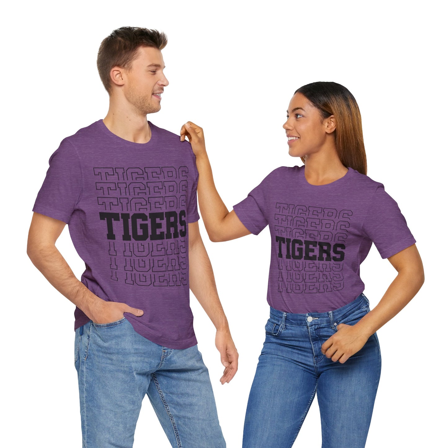 His or Hers Tigers Graphic Tee, Casual Wear, LSU, Baton Rouge