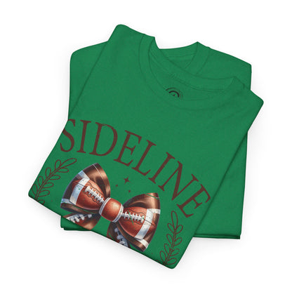 Sideline Social Club Tee, Unisex Heavy Cotton Shirt, Perfect for Game Days, Sports Fans, Casual Wear, Unique Gift Idea, Football