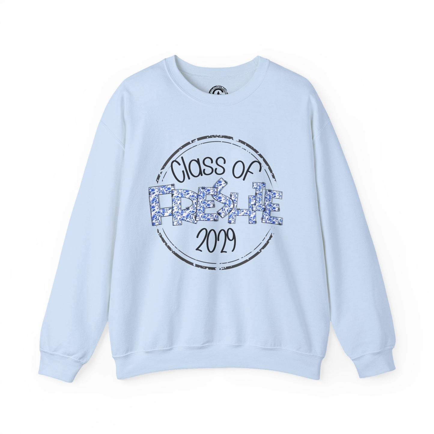 Class of 2029 Unisex Crewneck Sweatshirt, Freshman Gift, Class Sweatshirt, High School Apparel, Graduation Clothing, College Prep Fashion