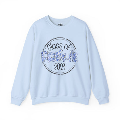 Class of 2029 Unisex Crewneck Sweatshirt, Freshman Gift, Class Sweatshirt, High School Apparel, Graduation Clothing, College Prep Fashion