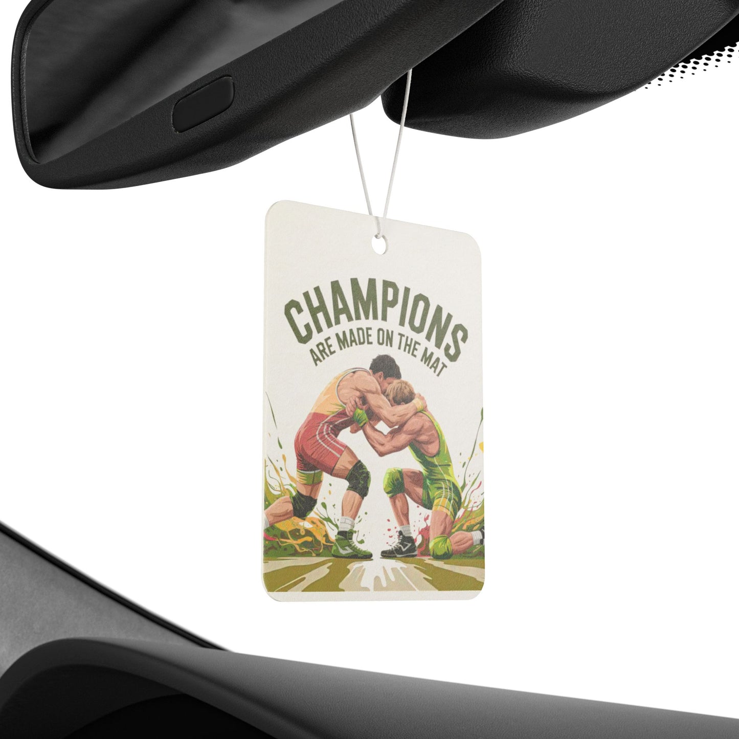 Champion's Car Air Freshener - Perfect for Athletes and Sports Lovers, Motivational Gift, Home Fragrance, Unique Decoration, Sports [...]