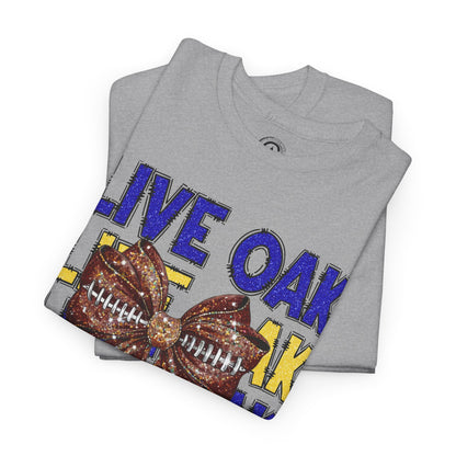 Live Oak Eagles Football Tee, Unisex Cotton Shirt, Sports Fan Apparel, Game Day Outfit, Team Spirit Clothing