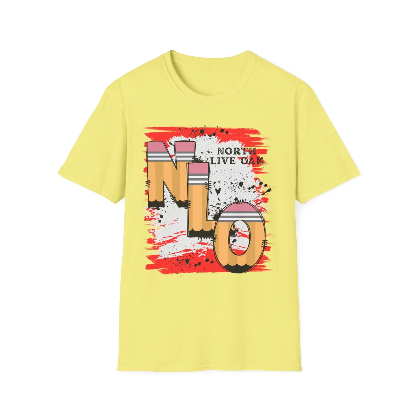 North Live Oak Pencil School, Livingston Parish on a soft tshirt