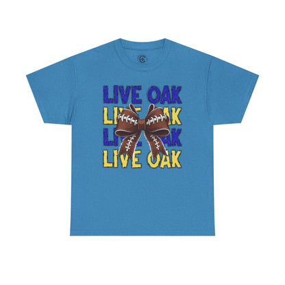 Live Oak Eagles Football Tee, Unisex Cotton Shirt, Sports Fan Apparel, Game Day Outfit, Team Spirit Clothing