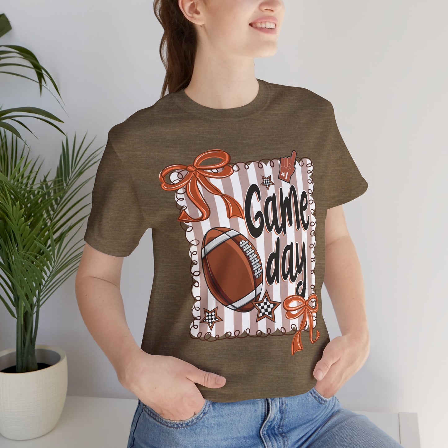 Game Day Unisex Jersey Tee - Perfect for Football Lovers, Sports Events, Tailgating, Casual Wear, Team Spirit