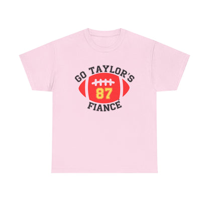 Go Taylor's Fiance, #87 Unisex Heavy Cotton Tee,