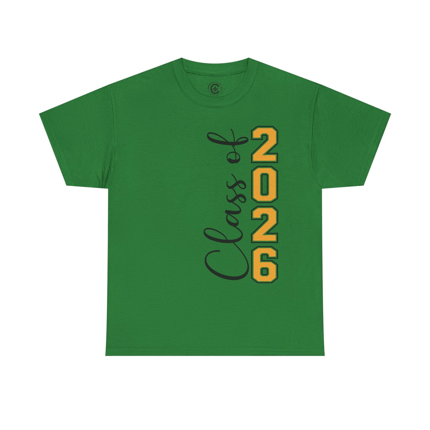 Class of 2026 Unisex Heavy Cotton Tee, Graduation Gift, School Spirit Shirt, Senior Tee, Casual Wear