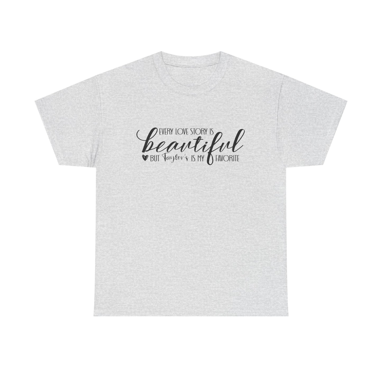 Taylor's Love Story, Beautiful Unisex Heavy Cotton Tee,