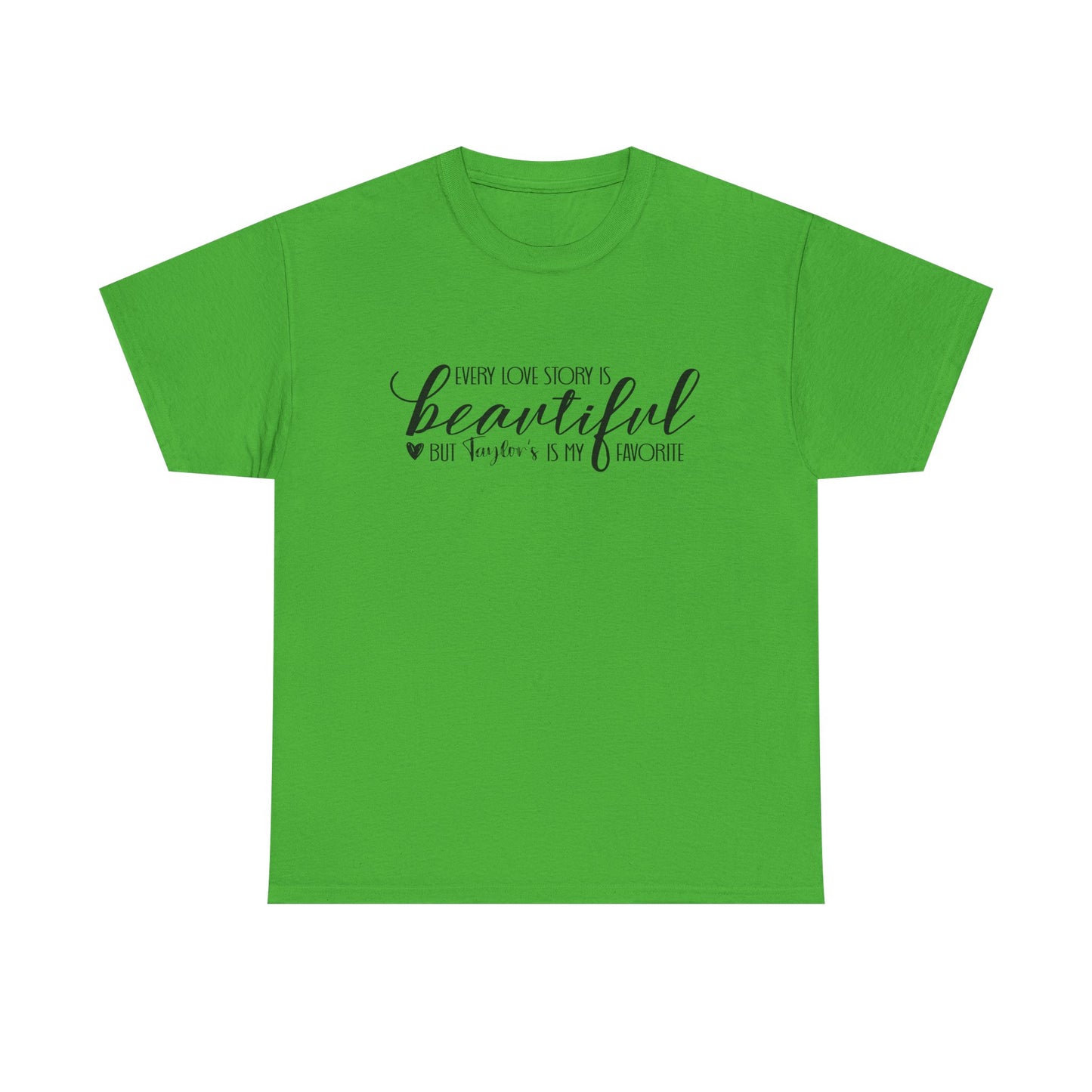 Taylor's Love Story, Beautiful Unisex Heavy Cotton Tee,