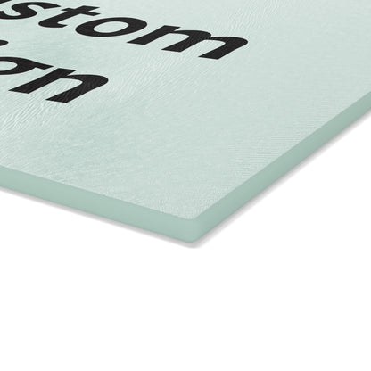 Personalized Glass Cutting Board | Custom Kitchen Decor, Unique Gift, Wedding Present, Housewarming Essential, Kitchen Art