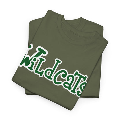 Wildcats Unisex Heavy Cotton Tee - Perfect for Game Day, Casual Wear, Gifts, School Events, Sports Enthusiasts