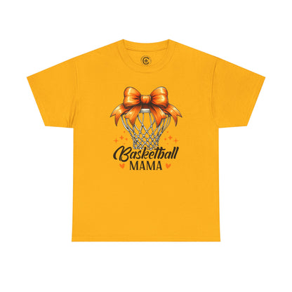Basketball Mama Tee - Perfect Gift for Sports Moms, Cute Summer T-Shirt, Unisex Cotton Top, Basketball Lover Shirt, Birthday Gift