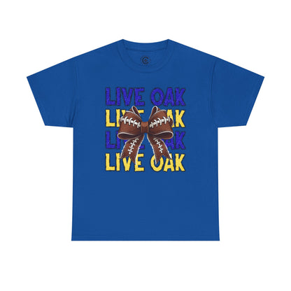 Live Oak Eagles Football Tee, Unisex Cotton Shirt, Sports Fan Apparel, Game Day Outfit, Team Spirit Clothing