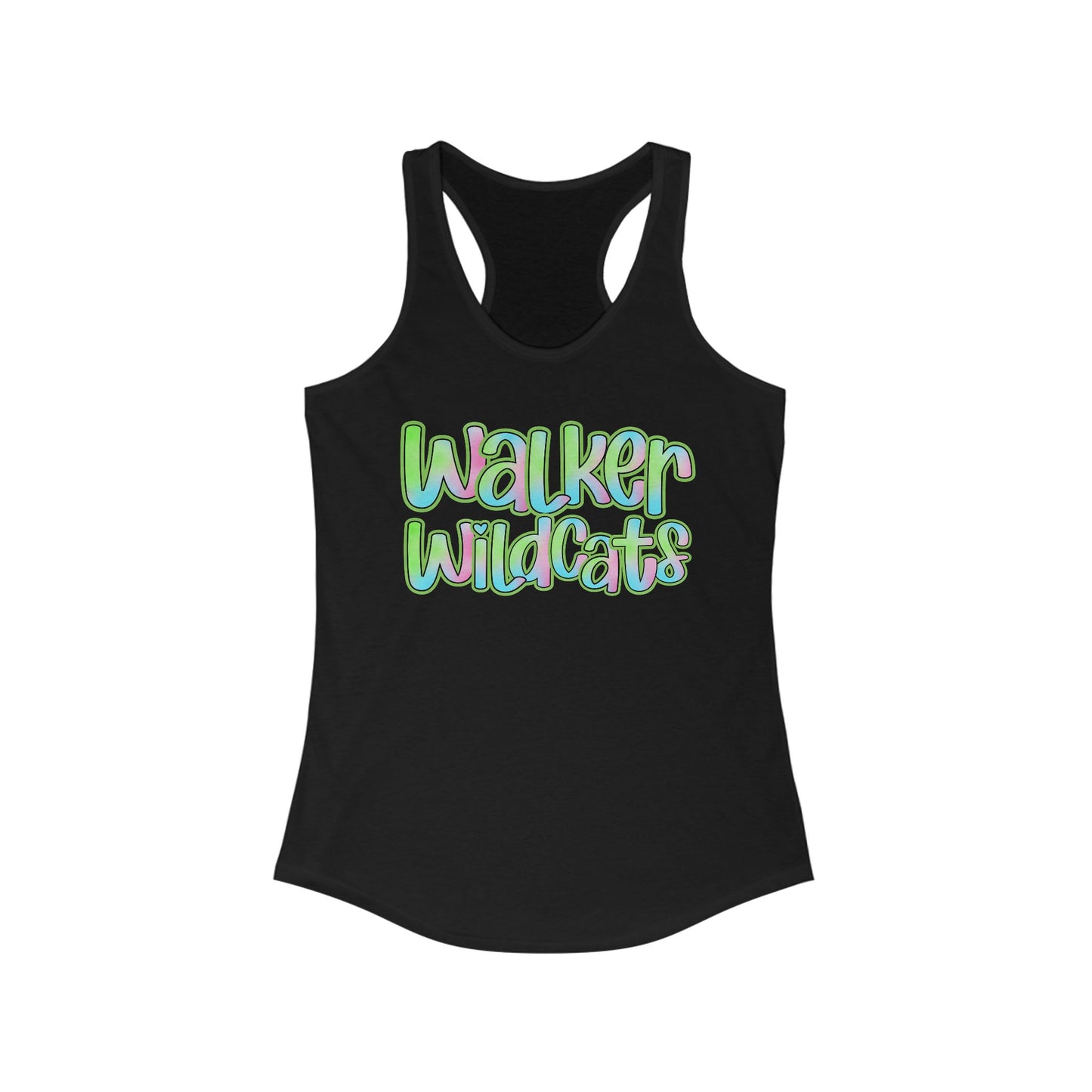 Walker Wildcats Women's Racerback Tank Top, Perfect for Game Day, Sports Events, Tailgating, and Everyday Wear