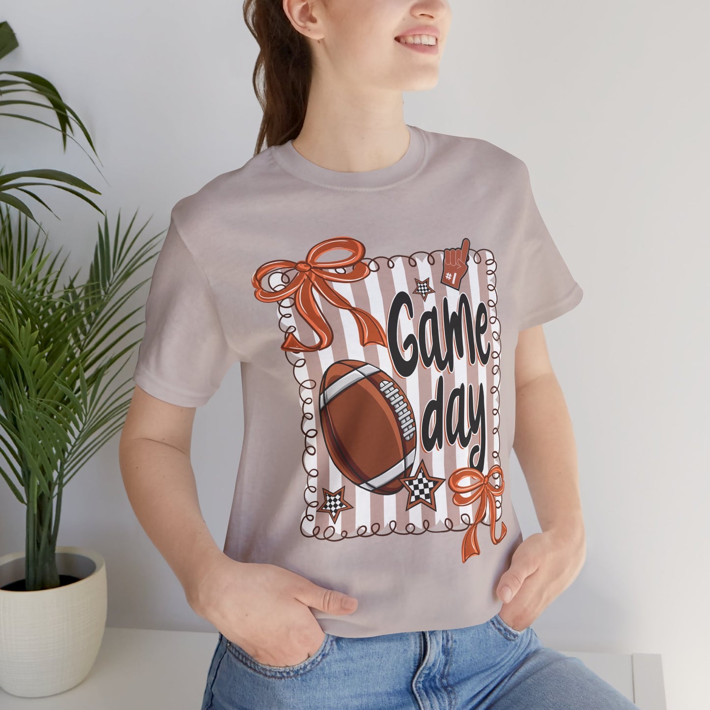 Game Day Unisex Jersey Tee - Perfect for Football Lovers, Sports Events, Tailgating, Casual Wear, Team Spirit