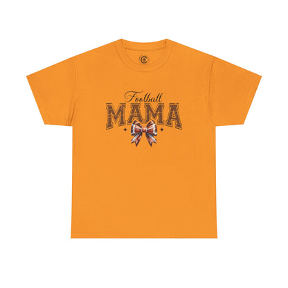 Football Mama Unisex Heavy Cotton Tee | Perfect for Game Day, Sports Events, Gifts for Moms, Casual Wear, Tailgate Parties
