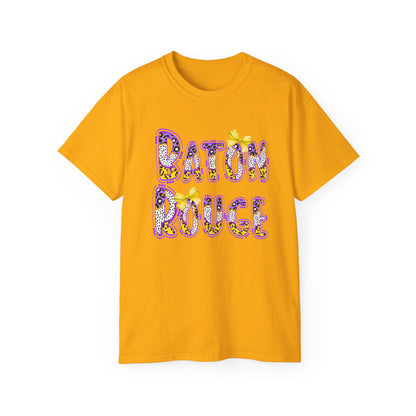 LSU Gold Day, Baton Rouge Football Tee, Cute Football T-Shirt, Gift for Sports Lovers, Unique Football Apparel, Casual Everyday Wear