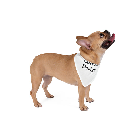 Personalized Custom Pet Bandana, Personalized Dog Scarf, Gift for Dog Lovers, Pet Accessories, Custom Design for Pets