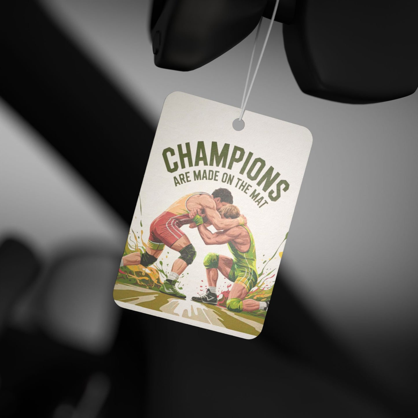 Champion's Car Air Freshener - Perfect for Athletes and Sports Lovers, Motivational Gift, Home Fragrance, Unique Decoration, Sports [...]