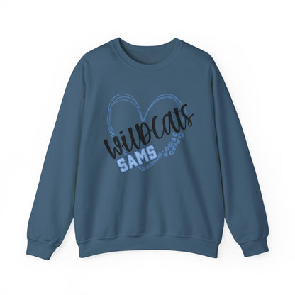 SAMS Wildcats Crewneck Sweatshirt with Heart Design, Comfortable Unisex Sweatshirt, Perfect Gift for School Spirit, Cozy Casual Wear, Great [...]