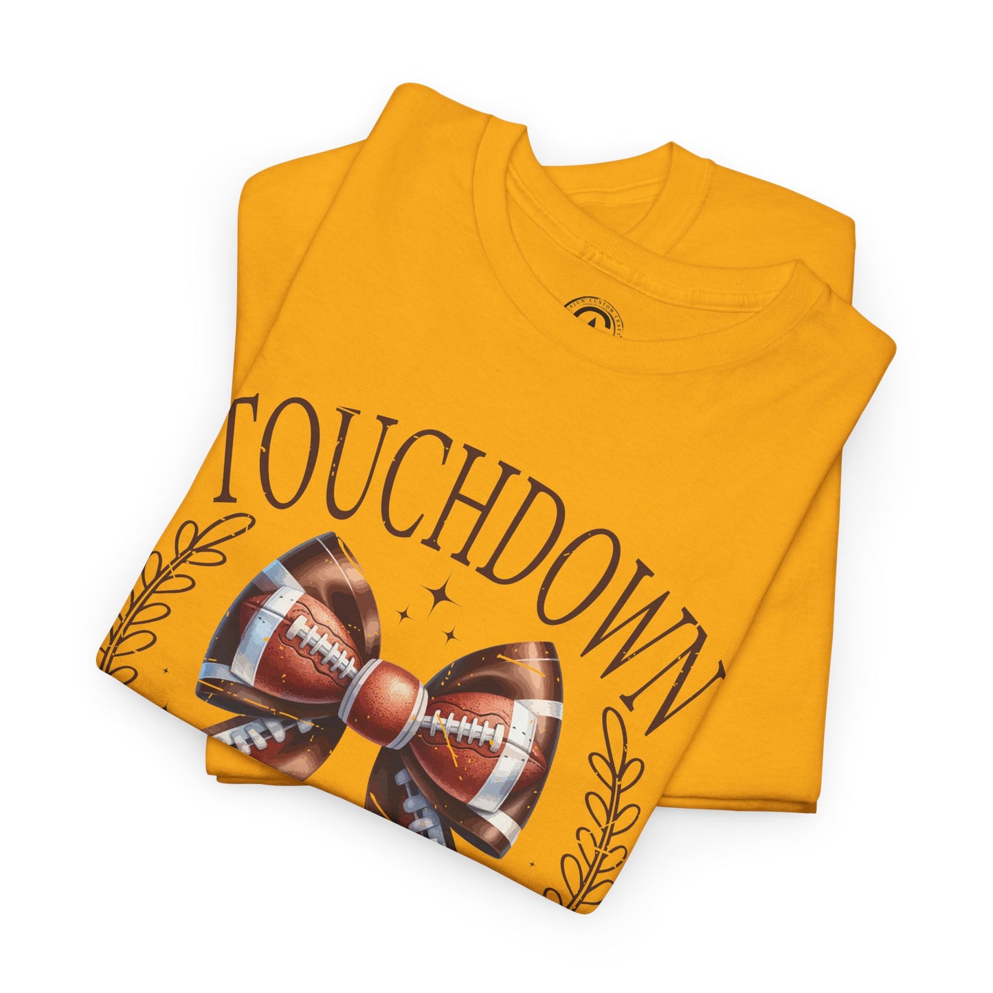 Touchdown Football Club Unisex Cotton Tee - Perfect for Game Day, Sports Fans, Gifts for Coaches, Tailgating, Football Season