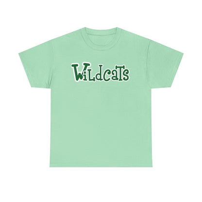 Wildcats Unisex Heavy Cotton Tee - Perfect for Game Day, Casual Wear, Gifts, School Events, Sports Enthusiasts