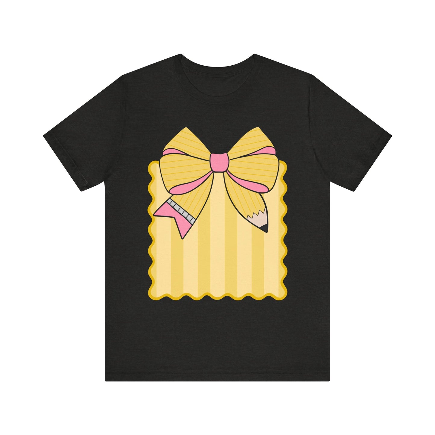 Personalized, Back to School, Pencil Bow coquette design for students, teachers, faculty, etc