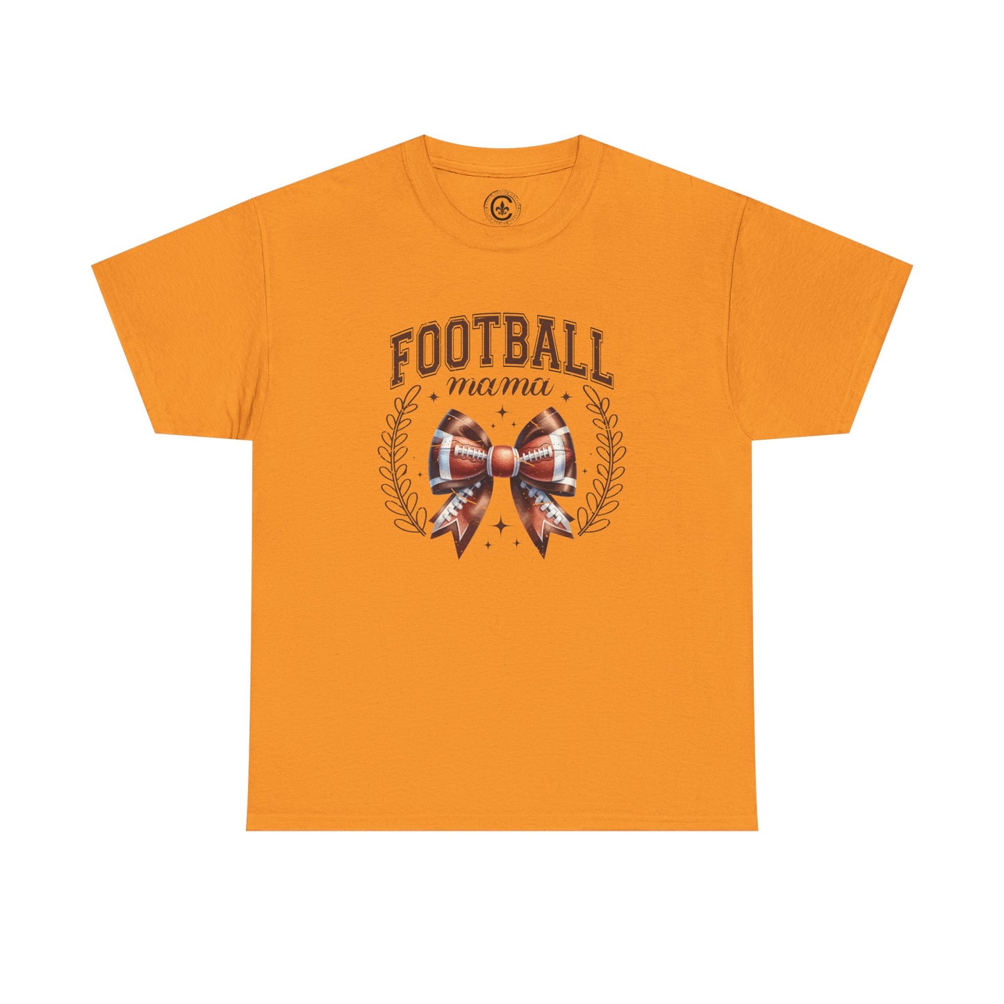 Football Mama Tee - Unisex Heavy Cotton T-Shirt, Sports Mom Gift, Game Day Apparel, Tailgate Outfit, Birthday Present